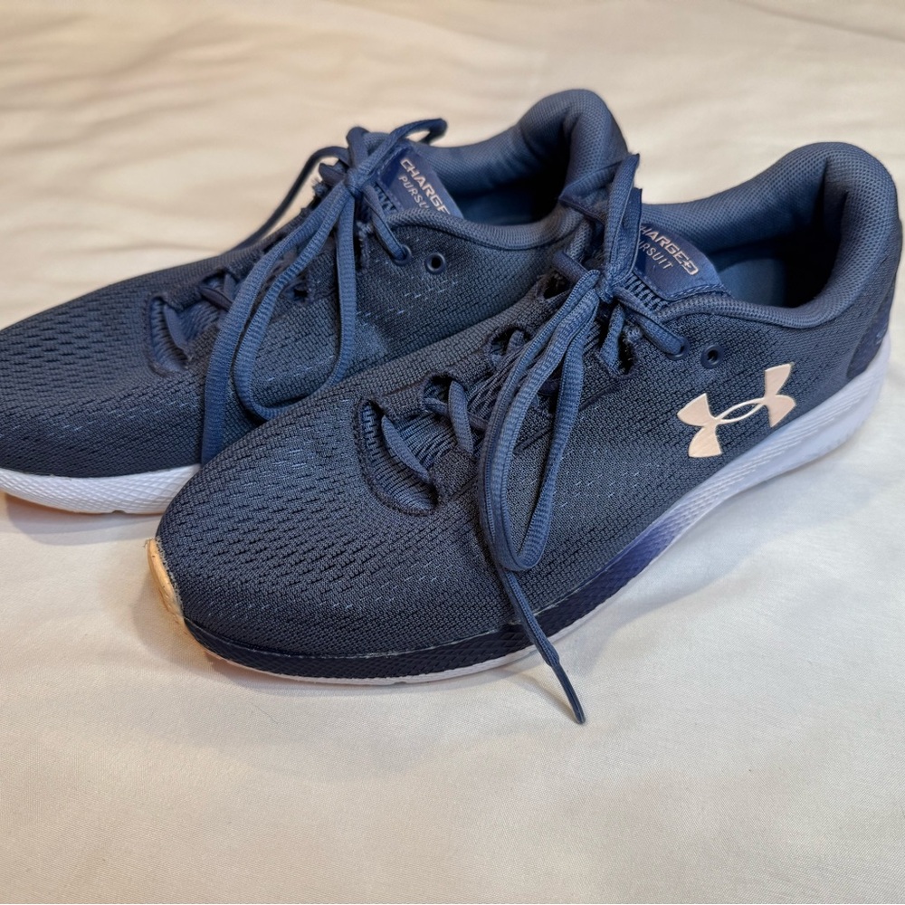 Under Armour Dark Blue Athletic Shoes